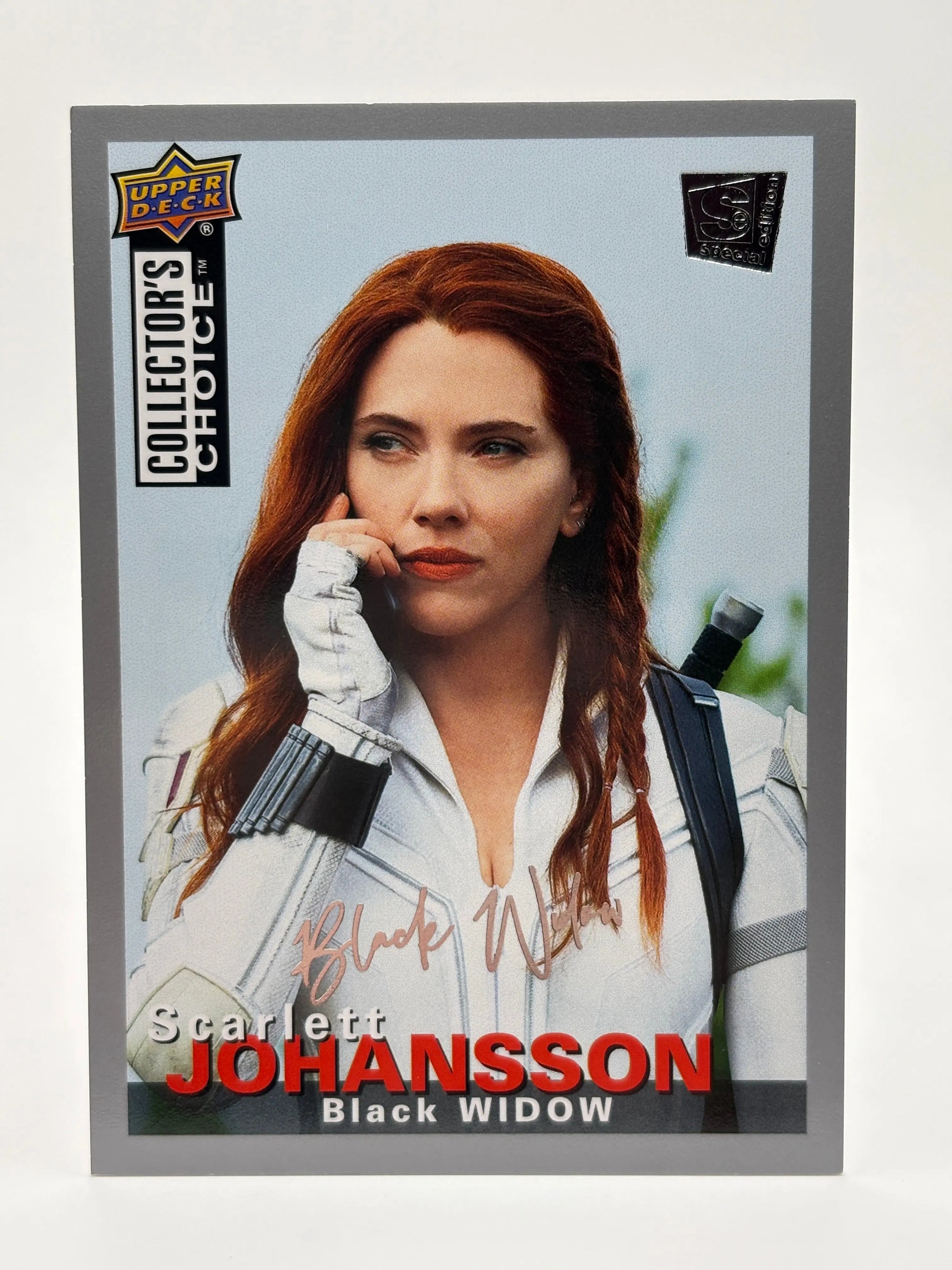 2024 Marvel Studios Series 2 Silver Script Scarlett Johansson as Black Widow 100/100 ! FRENLY BRICKS - Open 7 Days