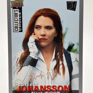 2024 Marvel Studios Series 2 Silver Script Scarlett Johansson as Black Widow 100/100 ! FRENLY BRICKS - Open 7 Days