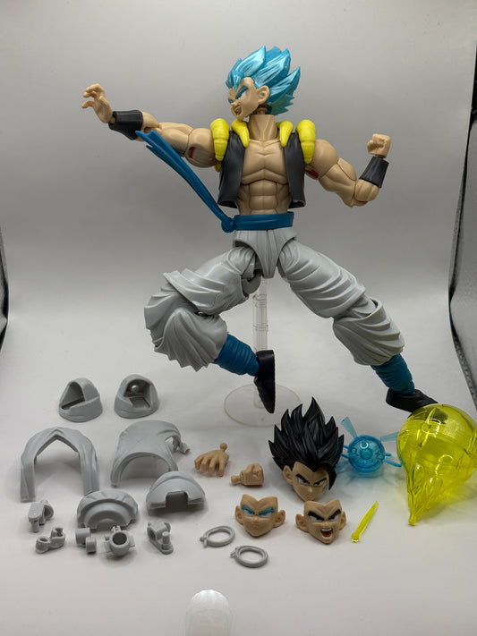 Bandai Figure-Rise Standard Dragon Ball Super SSGSS Gogeta  Model Kit Loose FRENLY BRICKS - Open 7 Days