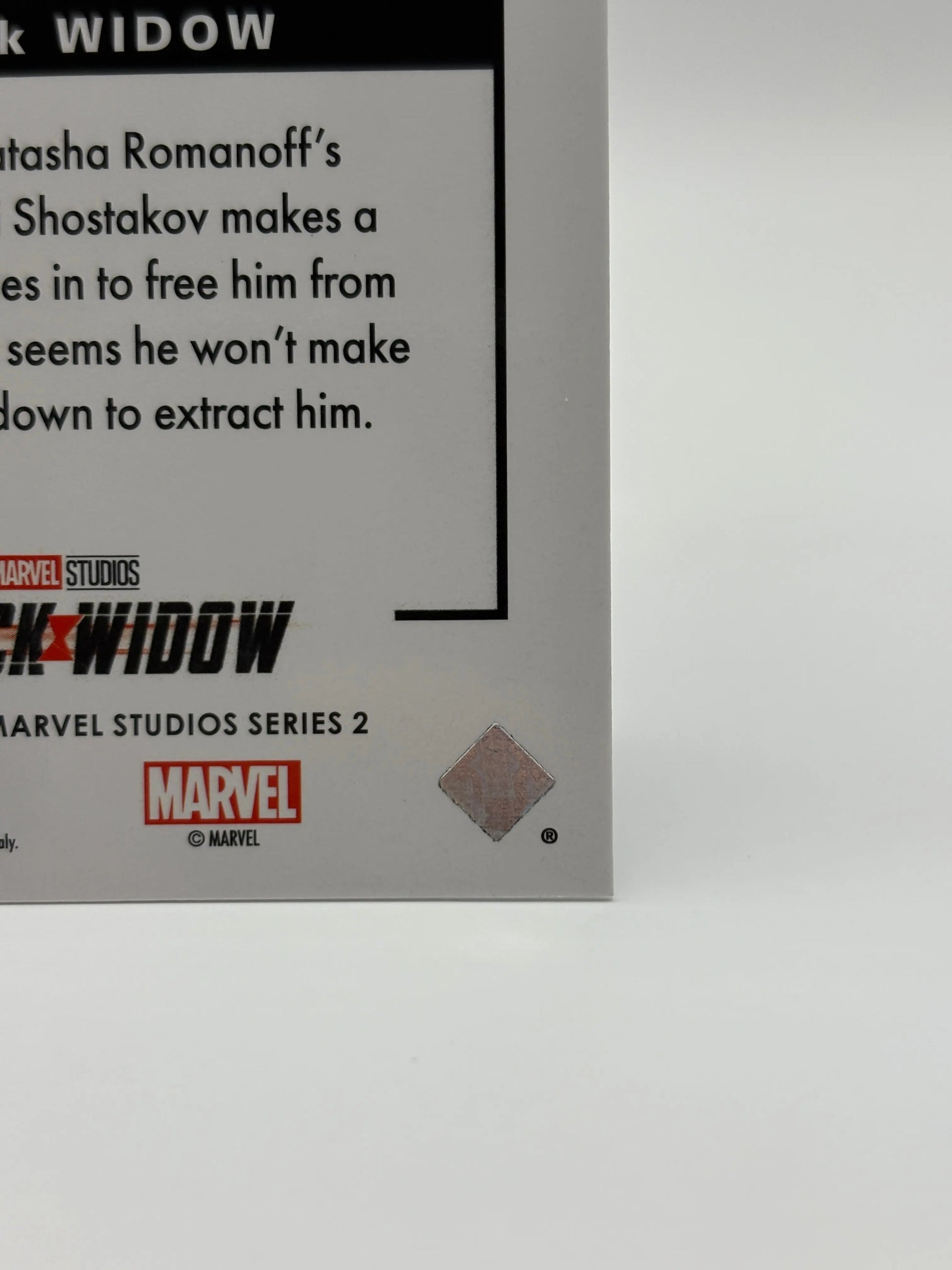2024 Marvel Studios Series 2 Silver Script Scarlett Johansson as Black Widow 100/100 ! FRENLY BRICKS - Open 7 Days