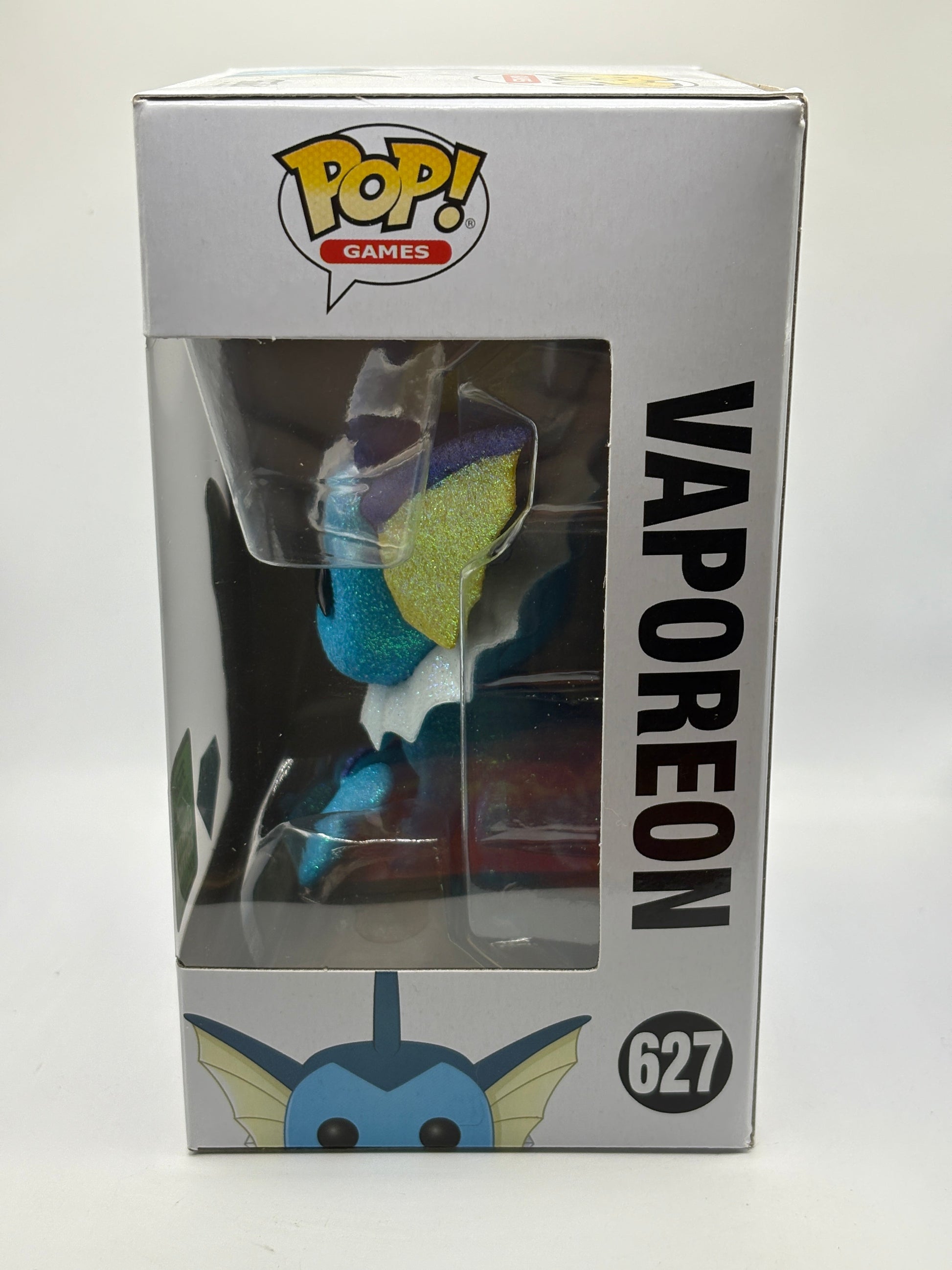 Funko POP! Games Pokemon #627  Vaporeon Diamond 2021 Spring FRENLY BRICKS - Open 7 Days