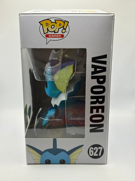 Funko POP! Games Pokemon #627  Vaporeon Diamond 2021 Spring FRENLY BRICKS - Open 7 Days