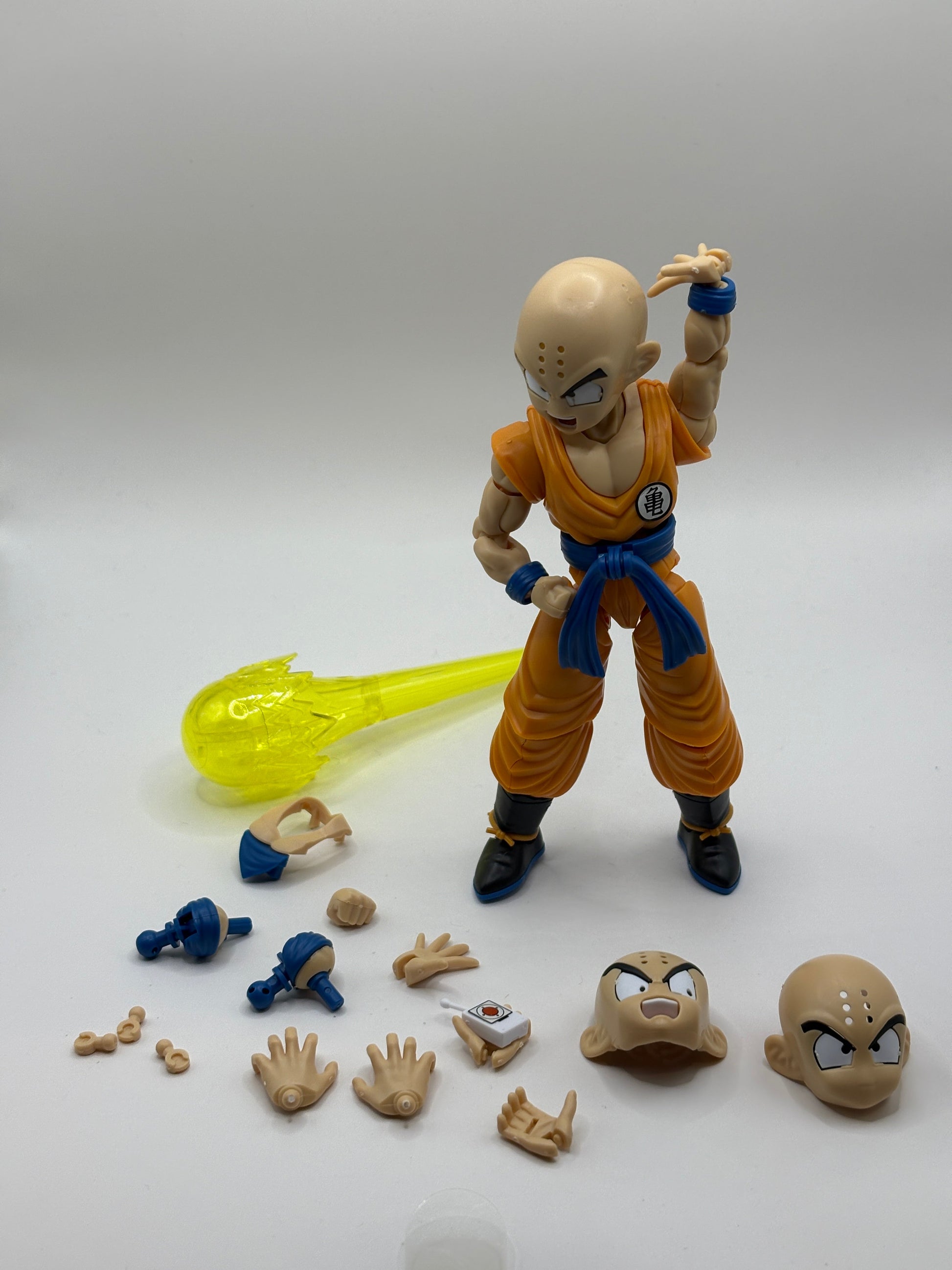 Bandai Figure-Rise Standard Dragon Ball Z Krillin Model Kit Loose FRENLY BRICKS - Open 7 Days