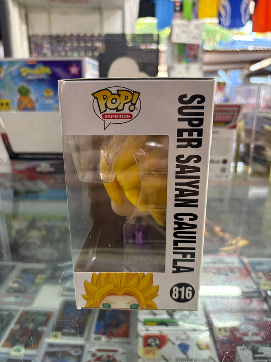 Funko Pop! Vinyl: Dragon Ball - Super Saiyan Caulifla #816 FRENLY BRICKS - Open 7 Days