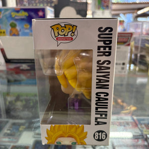 Funko Pop! Vinyl: Dragon Ball - Super Saiyan Caulifla #816 FRENLY BRICKS - Open 7 Days
