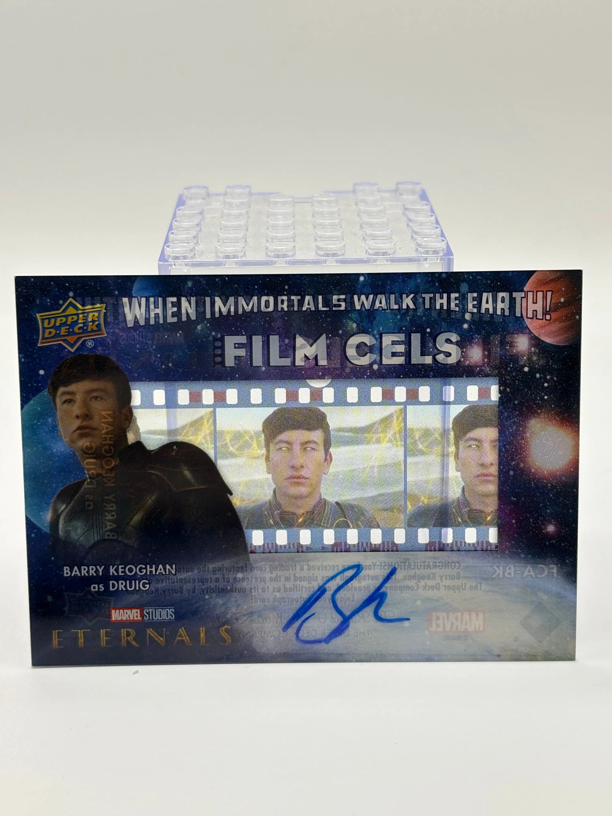 2023 Upper Deck Marvel Eternals Barry Keoghan Film Cel Auto #FCA-BK FRENLY BRICKS - Open 7 Days