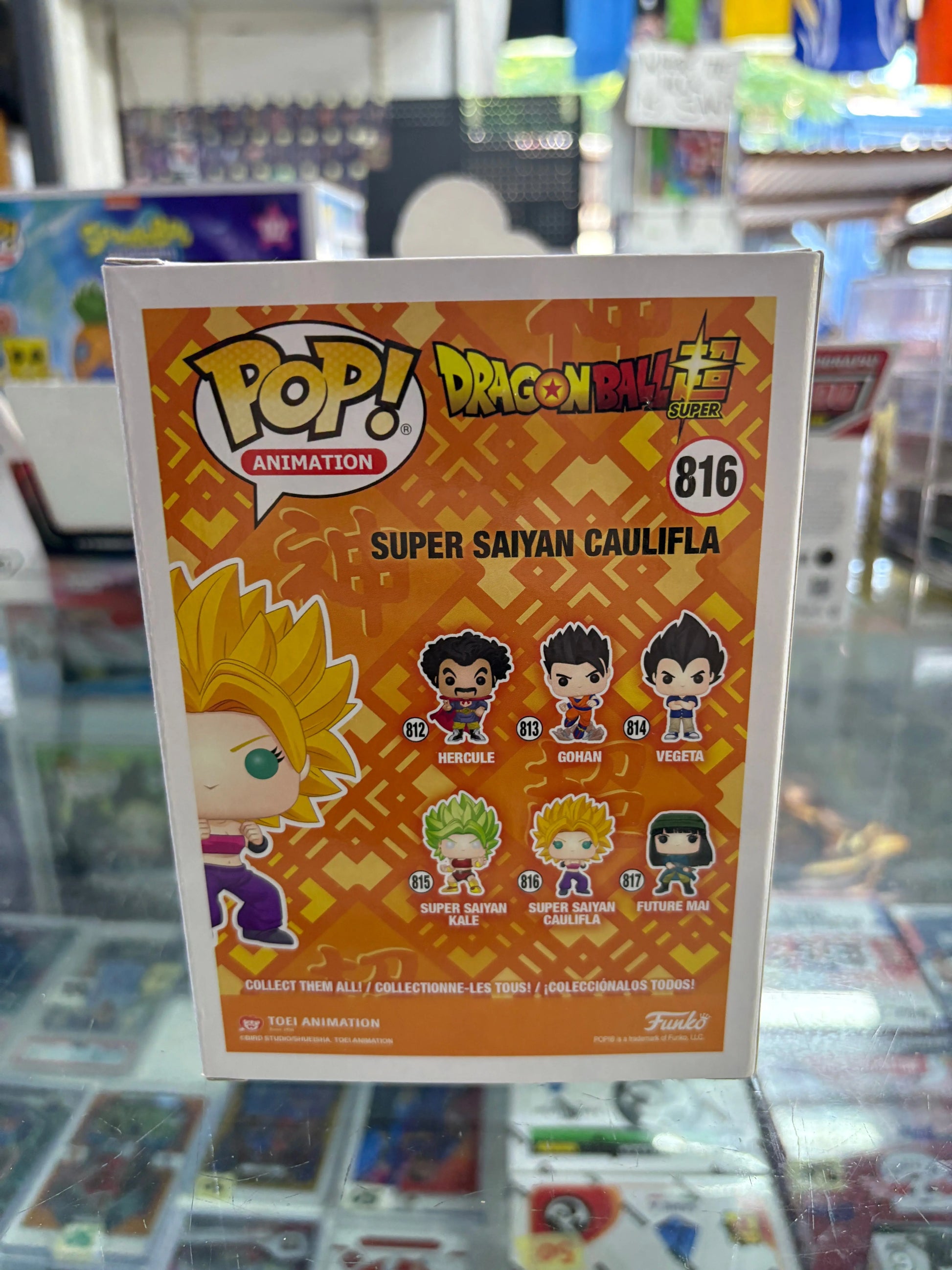 Funko Pop! Vinyl: Dragon Ball - Super Saiyan Caulifla #816 FRENLY BRICKS - Open 7 Days