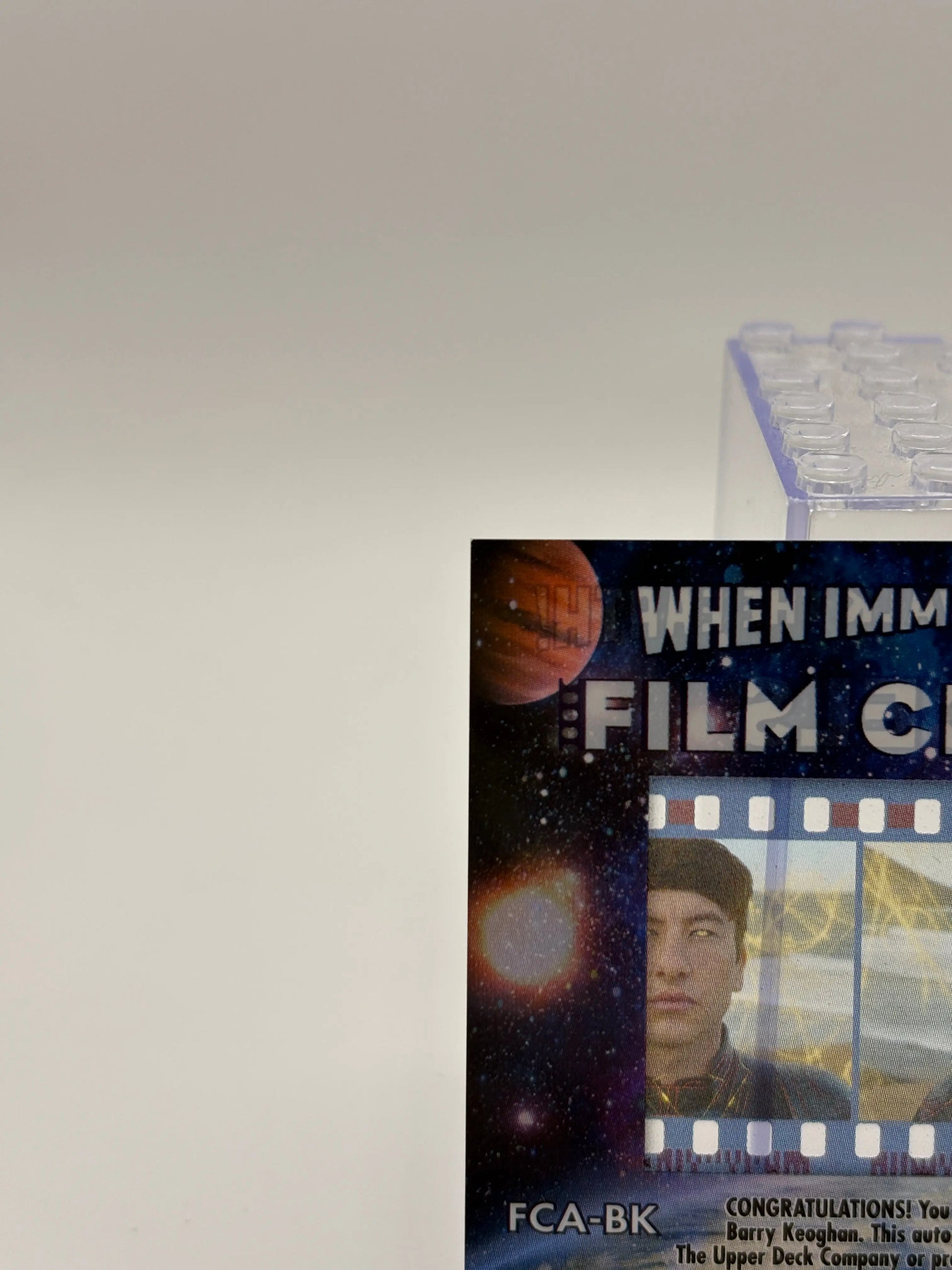 2023 Upper Deck Marvel Eternals Barry Keoghan Film Cel Auto #FCA-BK FRENLY BRICKS - Open 7 Days