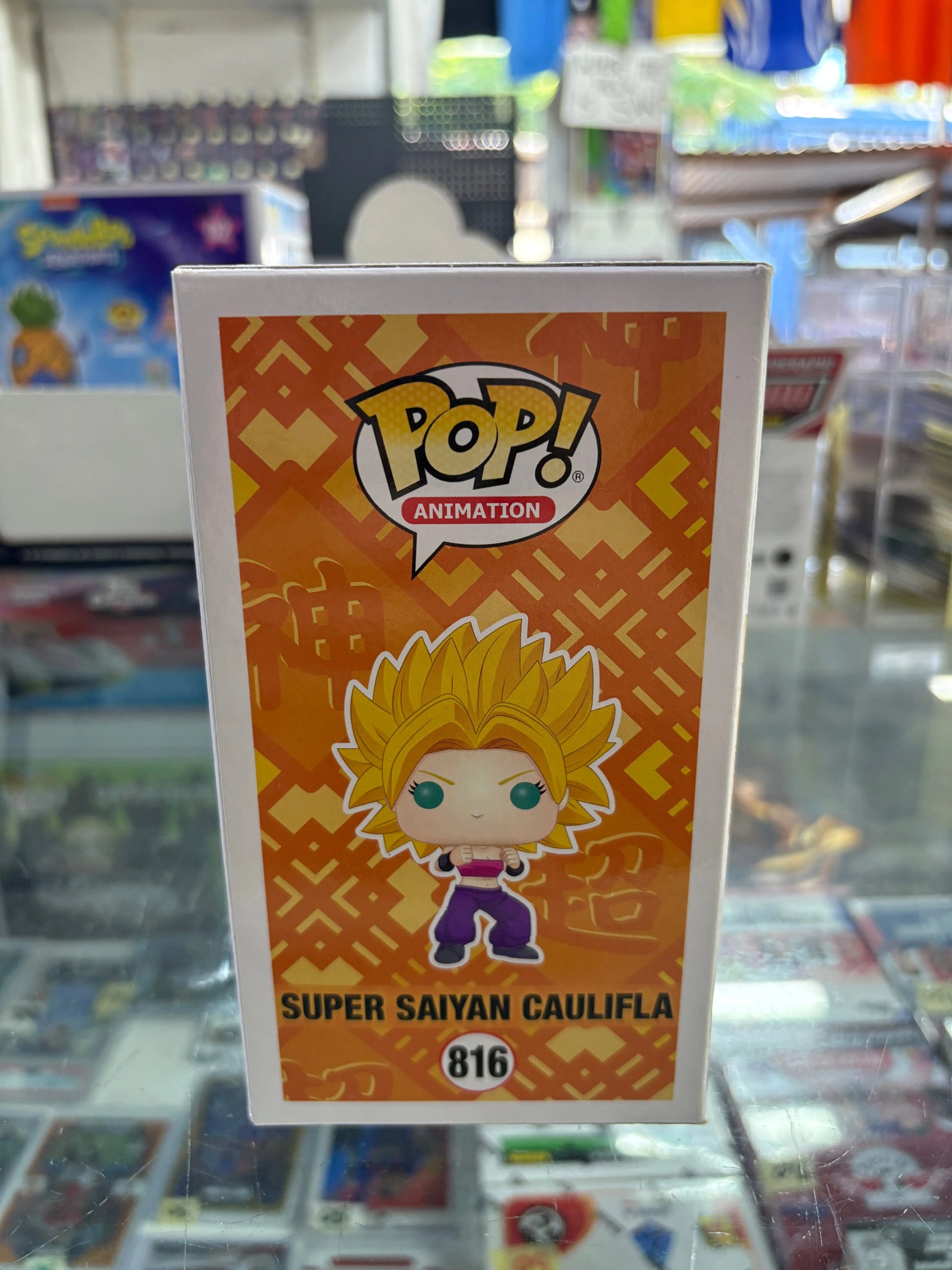 Funko Pop! Vinyl: Dragon Ball - Super Saiyan Caulifla #816 FRENLY BRICKS - Open 7 Days