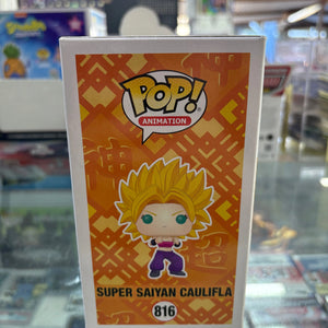Funko Pop! Vinyl: Dragon Ball - Super Saiyan Caulifla #816 FRENLY BRICKS - Open 7 Days
