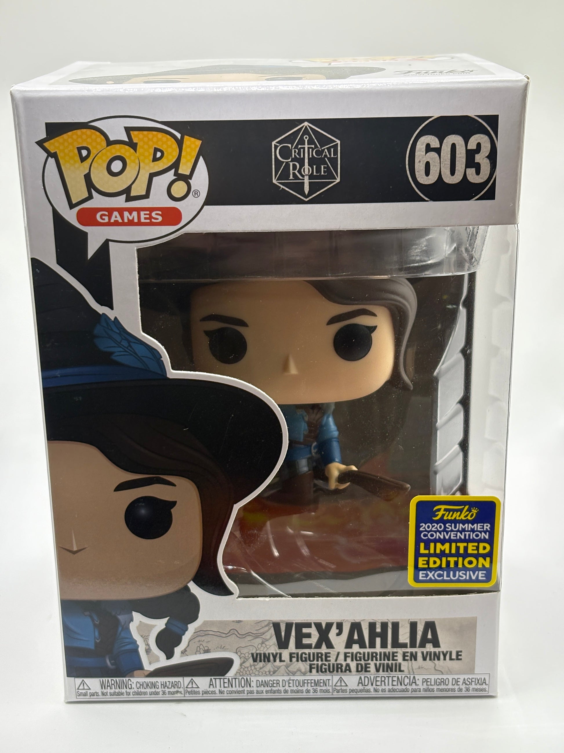 Funko POP! Games Critical Role #603 Vex’ahlia 2020 Summer Con Limited FRENLY BRICKS - Open 7 Days