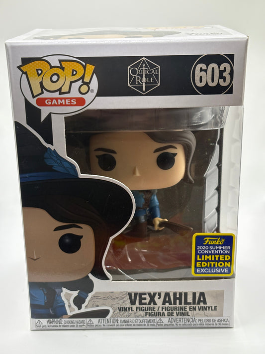 Funko POP! Games Critical Role #603 Vex’ahlia 2020 Summer Con Limited FRENLY BRICKS - Open 7 Days