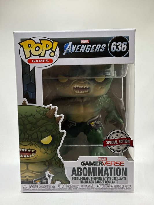 Funko POP! Games Marvel Avengers #636 Abomination Special Edition FRENLY BRICKS - Open 7 Days