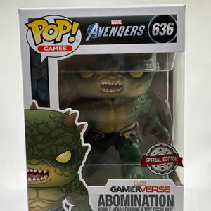 Funko POP! Games Marvel Avengers #636 Abomination Special Edition FRENLY BRICKS - Open 7 Days