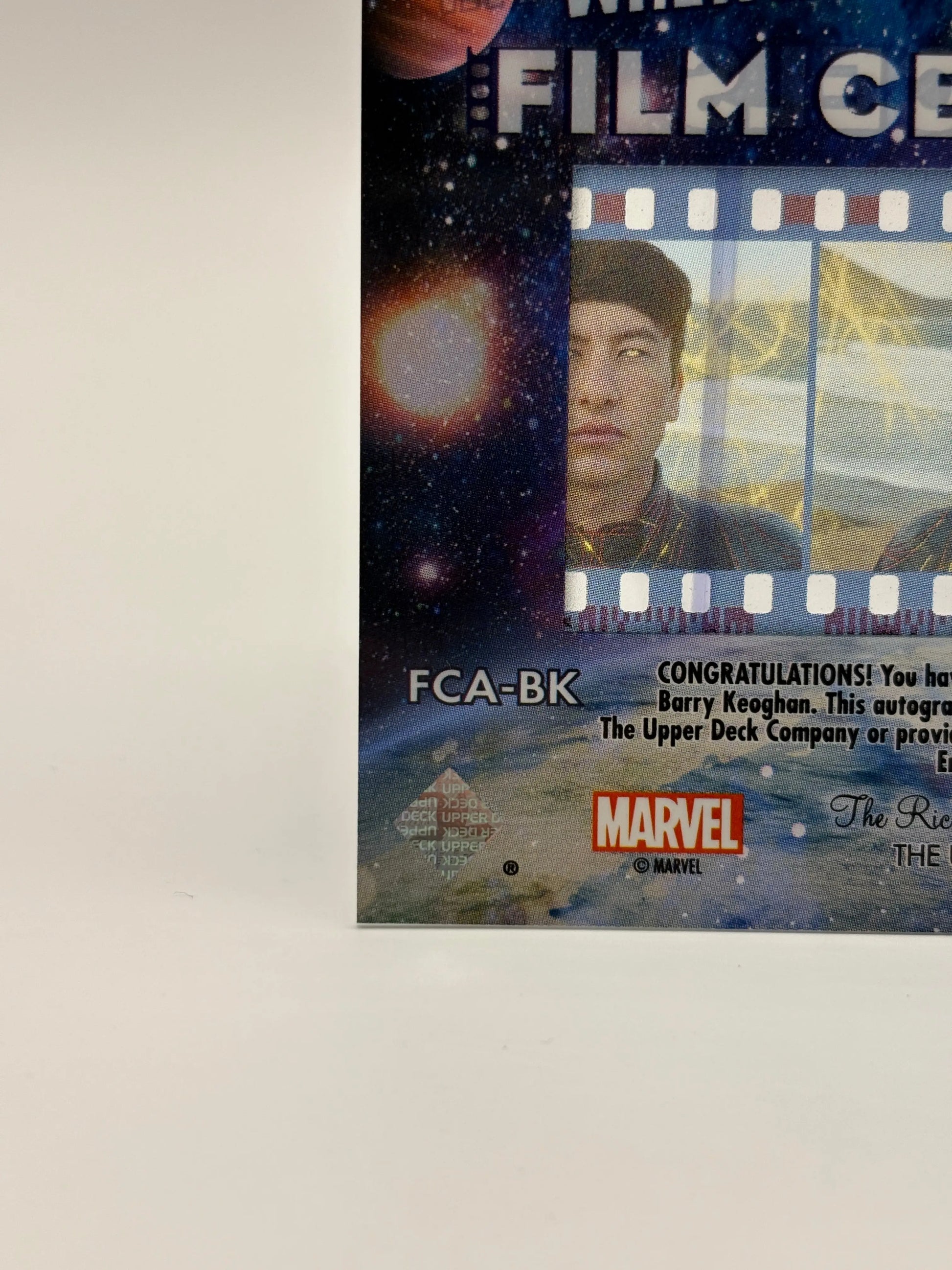 2023 Upper Deck Marvel Eternals Barry Keoghan Film Cel Auto #FCA-BK FRENLY BRICKS - Open 7 Days