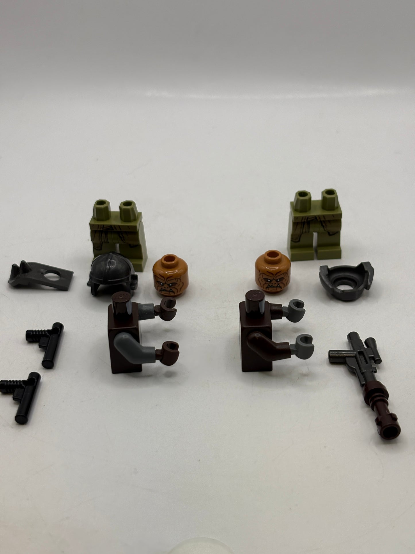 Lot Set 2 LEGO Star Wars Klatooinian Raiders Minifigures sw1059 sw1060 75254