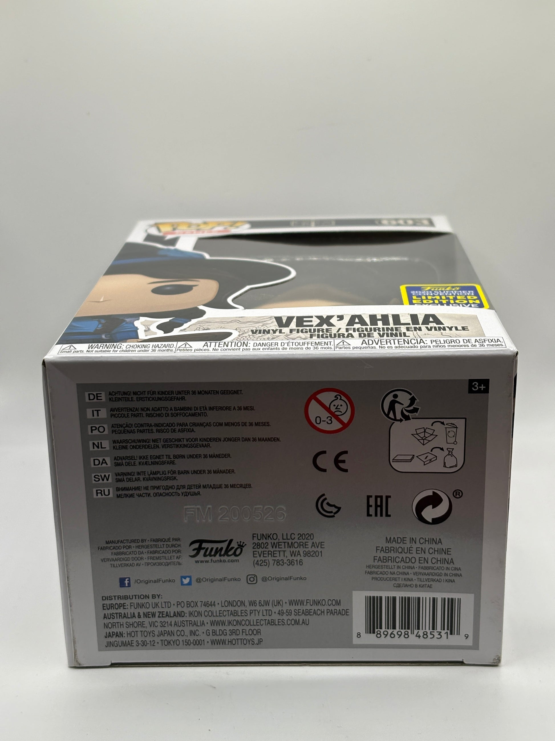 Funko POP! Games Critical Role #603 Vex’ahlia 2020 Summer Con Limited FRENLY BRICKS - Open 7 Days