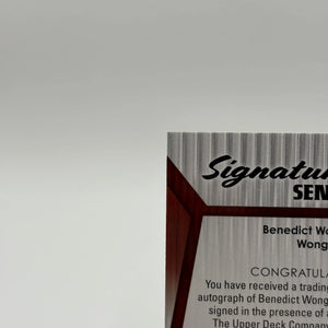 2024 Marvel Studios Series 2 Signature Sensations Benedict Wong as Wong Auto SS-BG (1) FRENLY BRICKS - Open 7 Days