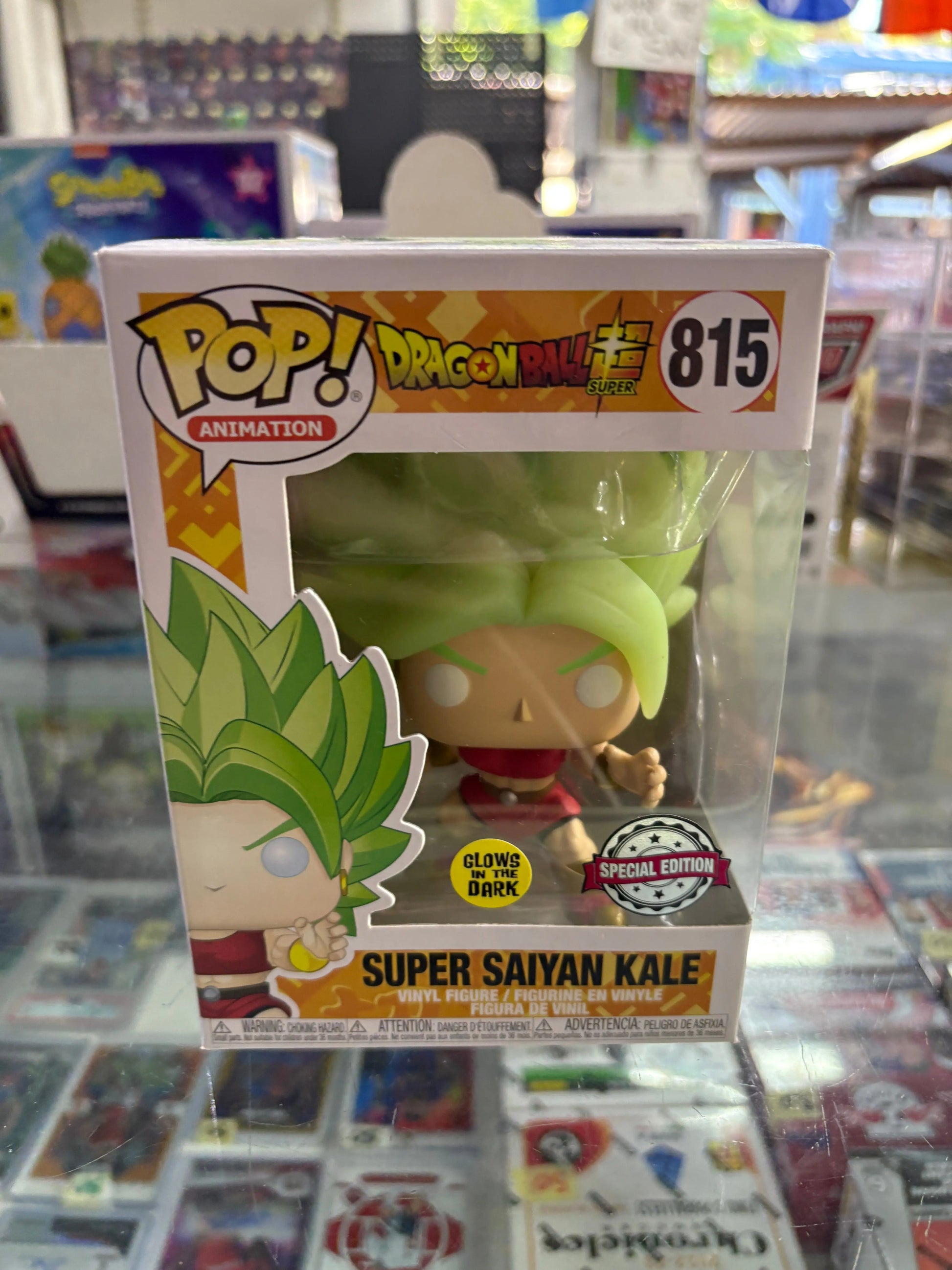 Funko Pop! 815 Dragon Ball Super Super Saiyan Kale Special Ed Glows in the Dark FRENLY BRICKS - Open 7 Days