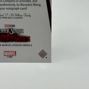 2024 Marvel Studios Series 2 Signature Sensations Benedict Wong as Wong Auto SS-BG (1) FRENLY BRICKS - Open 7 Days
