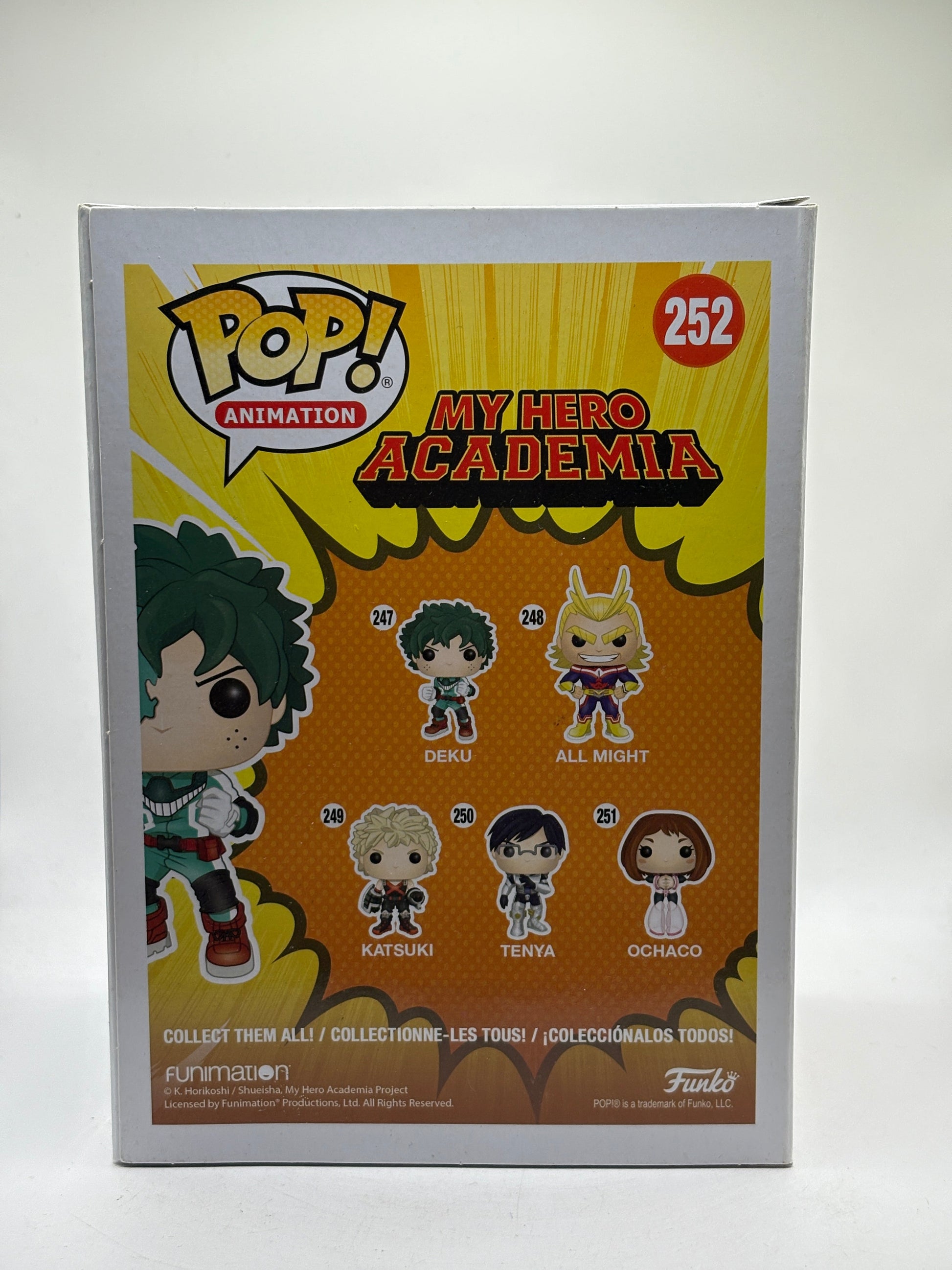Funko POP! Animation My Hero Academia #252 Deku (Battle) Special Edition FRENLY BRICKS - Open 7 Days