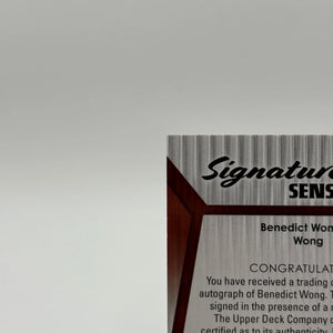 2024 Marvel Studios Series 2 Signature Sensations Benedict Wong as Wong Auto SS-BG (2) FRENLY BRICKS - Open 7 Days