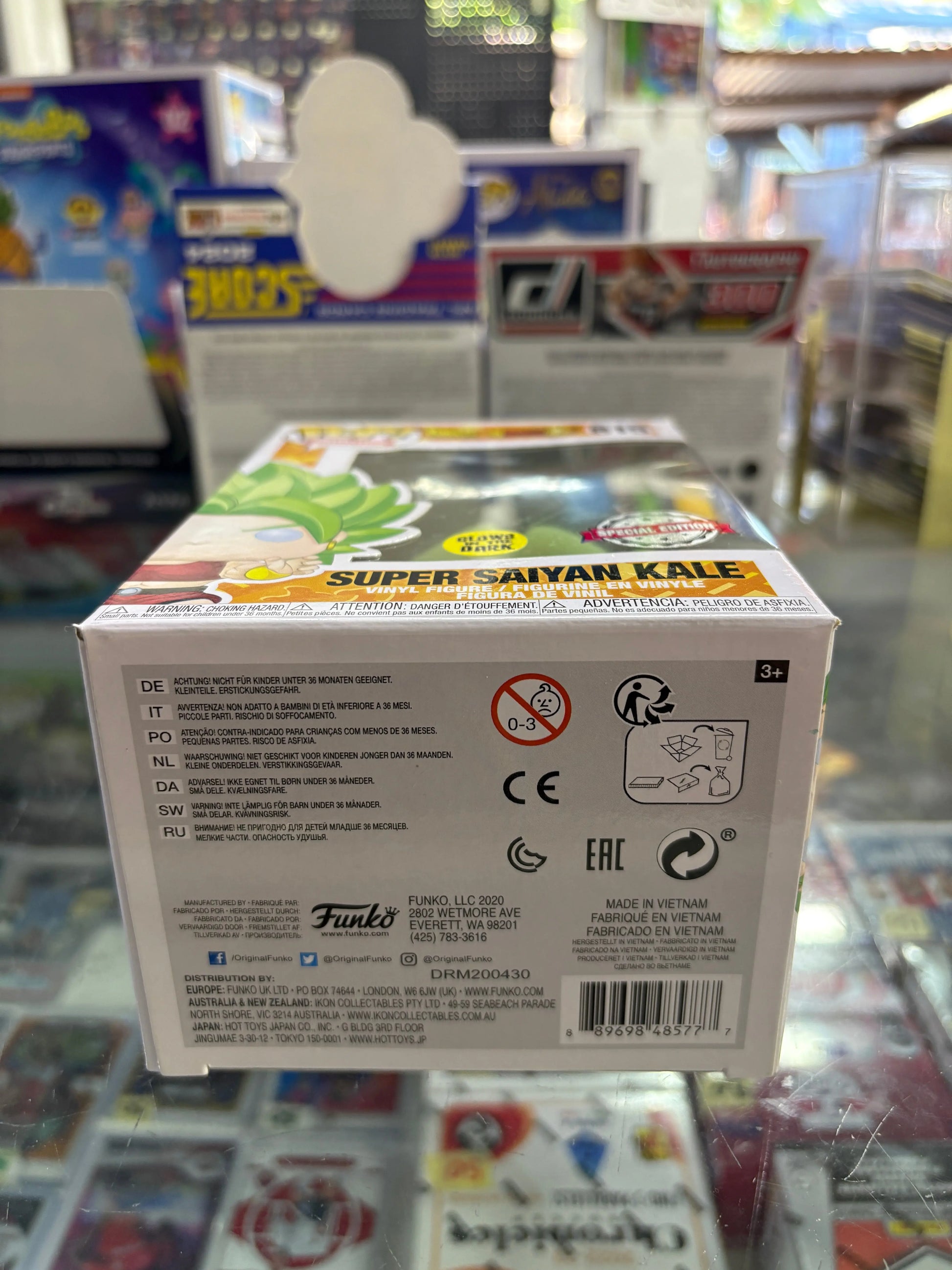 Funko Pop! 815 Dragon Ball Super Super Saiyan Kale Special Ed Glows in the Dark FRENLY BRICKS - Open 7 Days