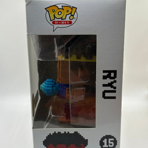 Funko POP! 8-Bit Street Fighter #15 Ryu Limited Chase Gamestop Exclusive FRENLY BRICKS - Open 7 Days