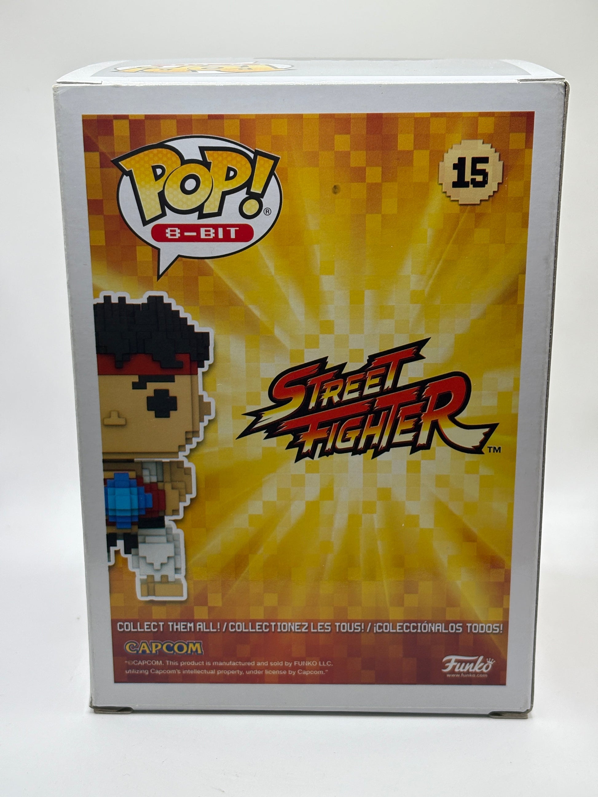 Funko POP! 8-Bit Street Fighter #15 Ryu Limited Chase Gamestop Exclusive FRENLY BRICKS - Open 7 Days
