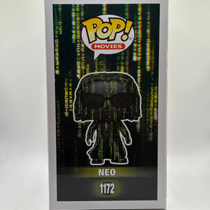 Funko POP! Movies Matrix #1172 Neo Glow Special Edition FRENLY BRICKS - Open 7 Days