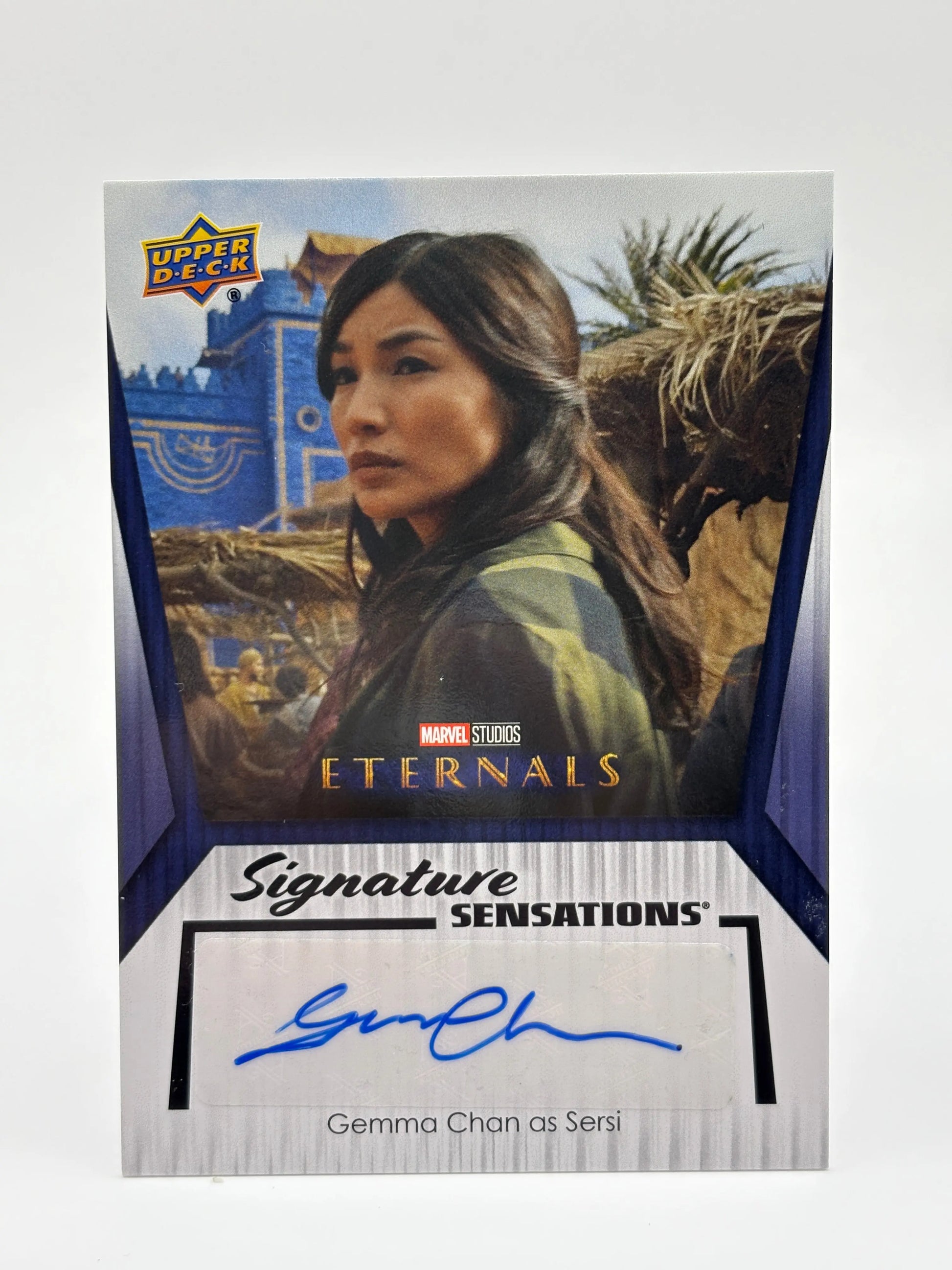 2024 UD Marvel Studios Series 2 Gemma Chan as Sersi #GC Autograph Auto FRENLY BRICKS - Open 7 Days