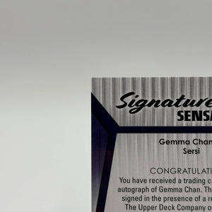 2024 UD Marvel Studios Series 2 Gemma Chan as Sersi #GC Autograph Auto FRENLY BRICKS - Open 7 Days