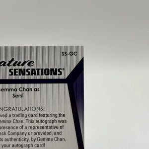 2024 UD Marvel Studios Series 2 Gemma Chan as Sersi #GC Autograph Auto FRENLY BRICKS - Open 7 Days