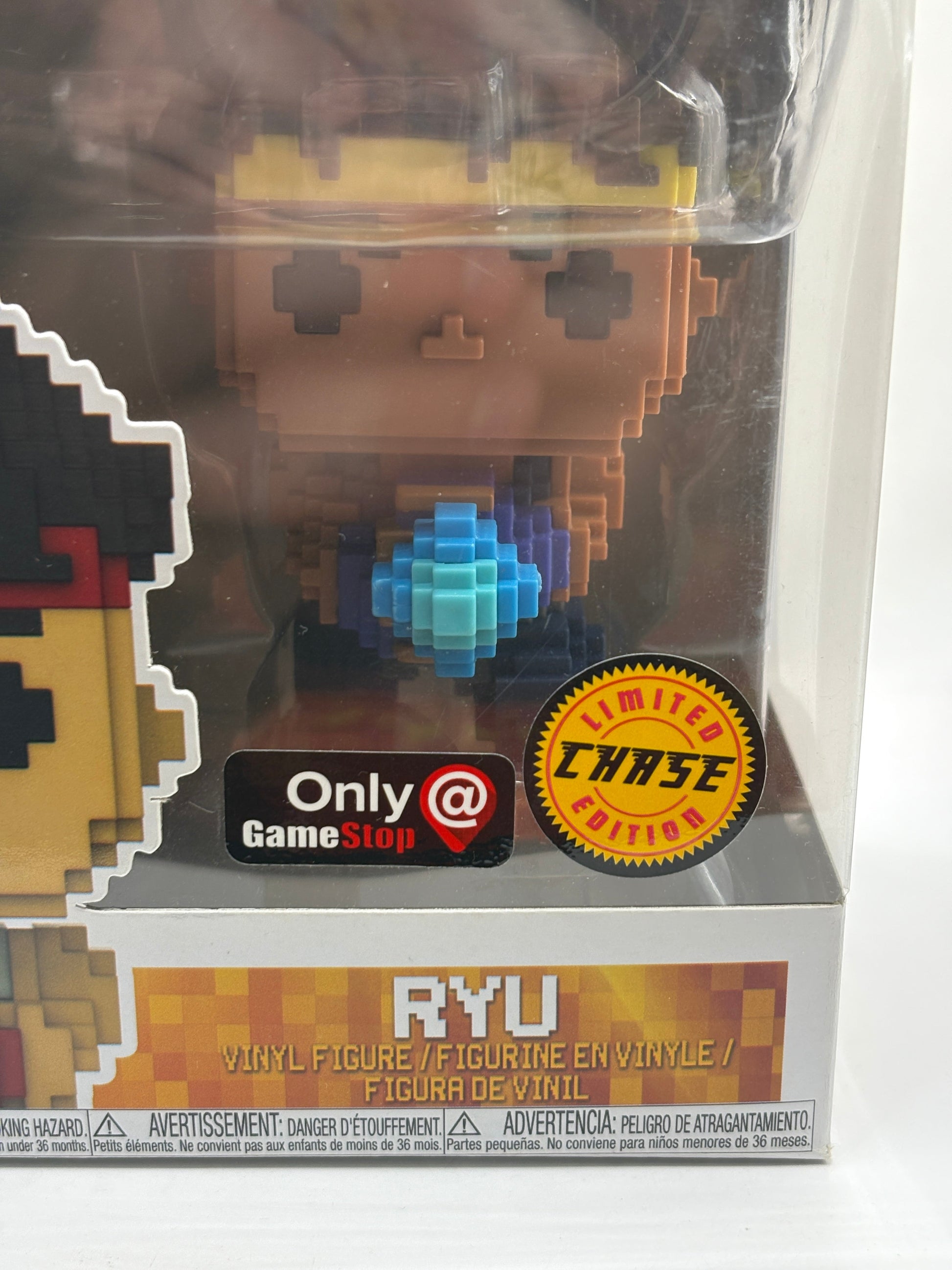 Funko POP! 8-Bit Street Fighter #15 Ryu Limited Chase Gamestop Exclusive FRENLY BRICKS - Open 7 Days