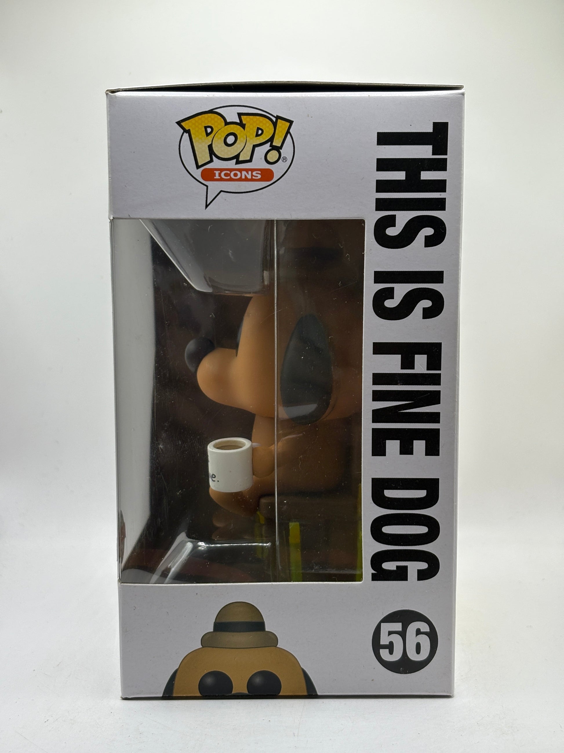 Funko POP! Icons This is Fine. #56 This is Fine Dog Special Edition FRENLY BRICKS - Open 7 Days
