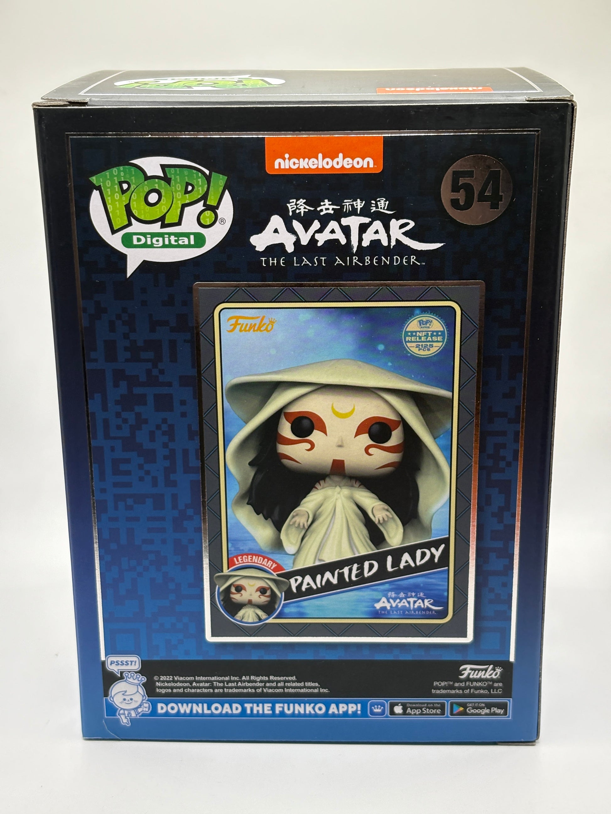 Funko POP! Digital Avatar #54 Painted Lady NFT Release 2125 Pieces FRENLY BRICKS - Open 7 Days