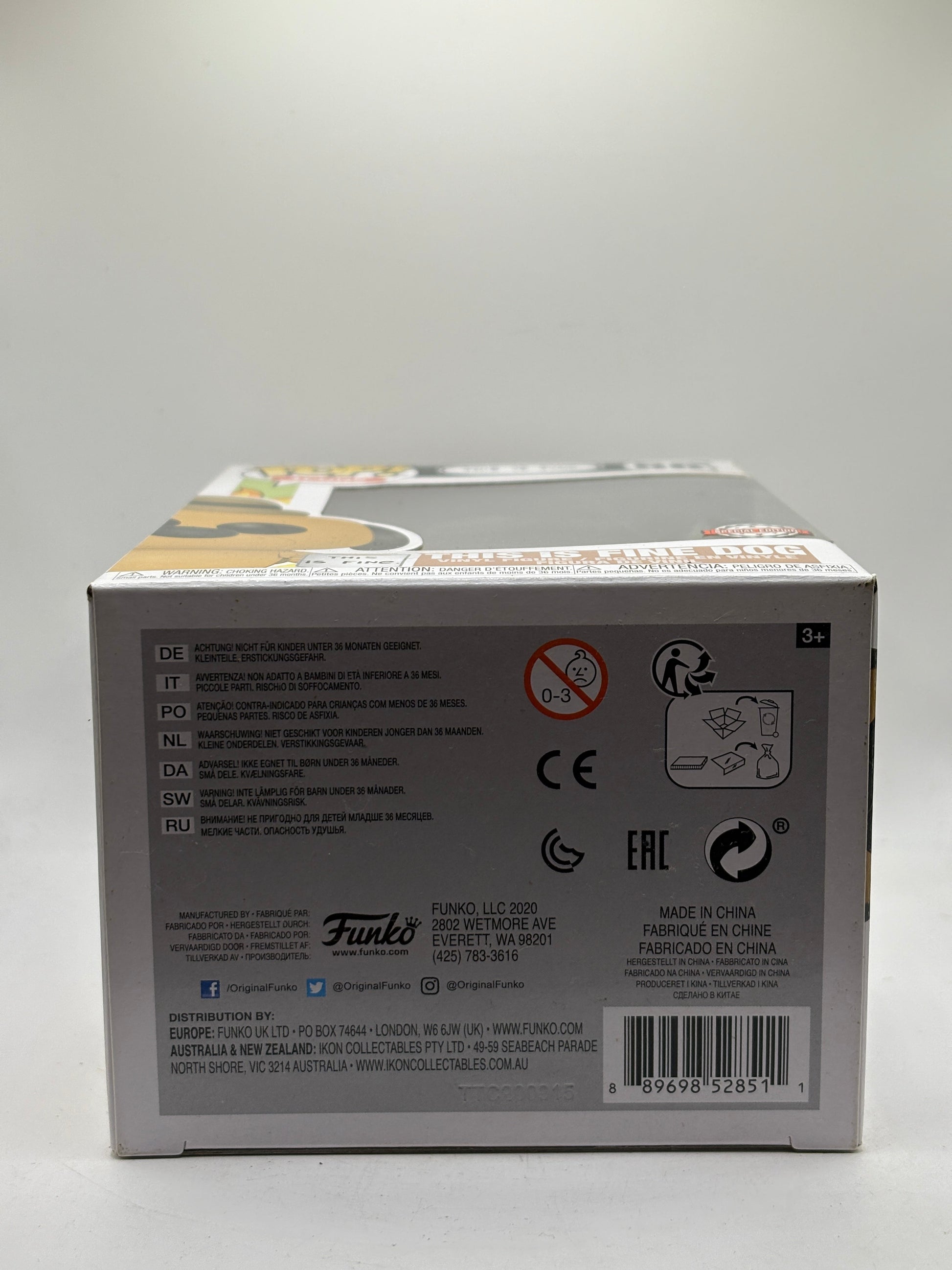 Funko POP! Icons This is Fine. #56 This is Fine Dog Special Edition FRENLY BRICKS - Open 7 Days