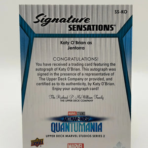 2024 Marvel Studios Series 2 Signature Sensations Katy O'Brian as Jentorra Auto FRENLY BRICKS - Open 7 Days