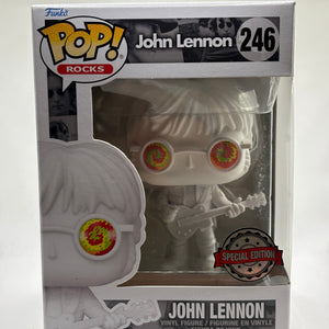 Funko POP! Rocks John Lennon #246 John Lennon Special Edition FRENLY BRICKS - Open 7 Days