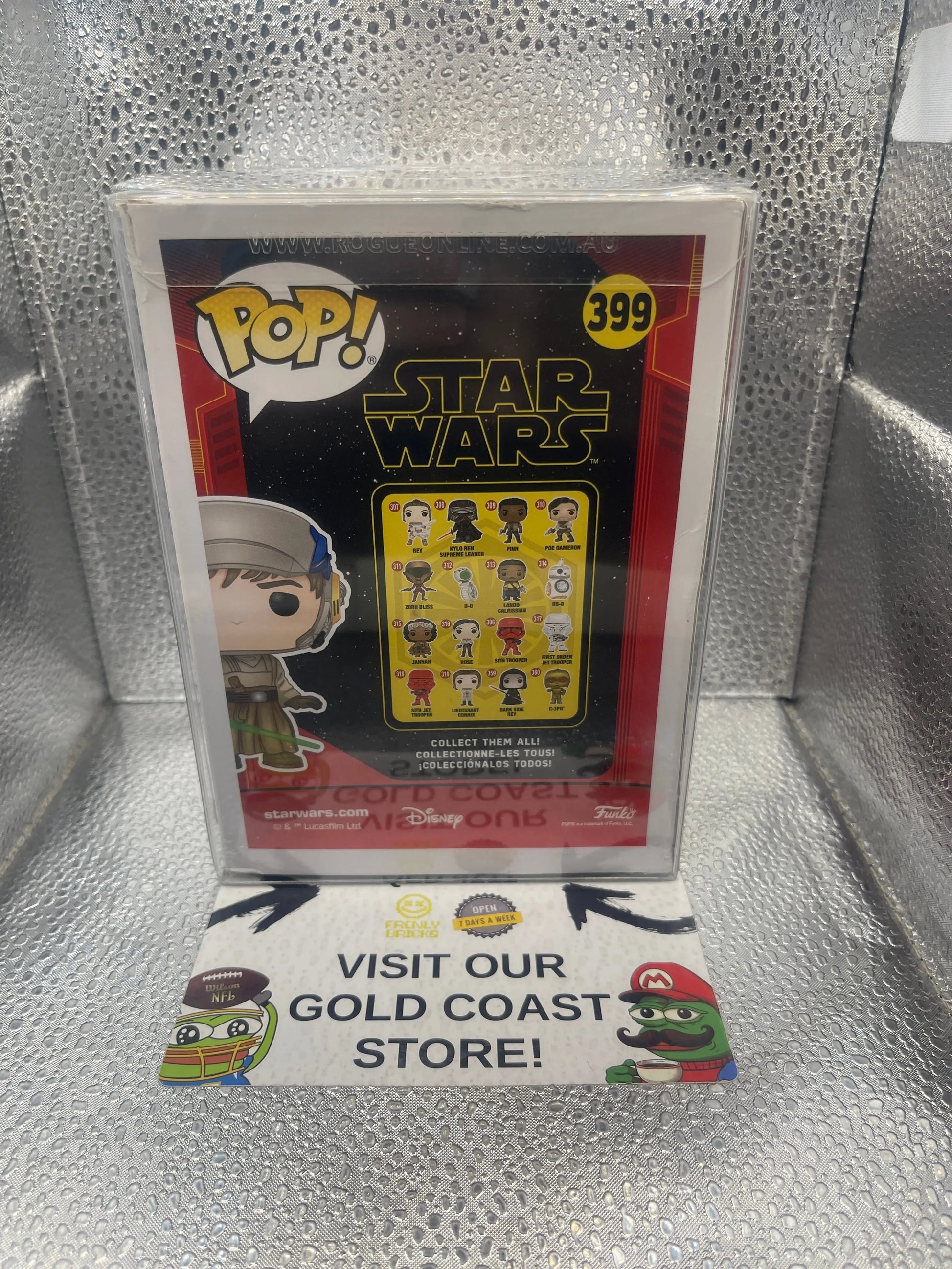 Funko Pop! Vinyl: Star Wars - Luke Skywalker Jedi Training #399 2020 Convention FRENLY BRICKS - Open 7 Days