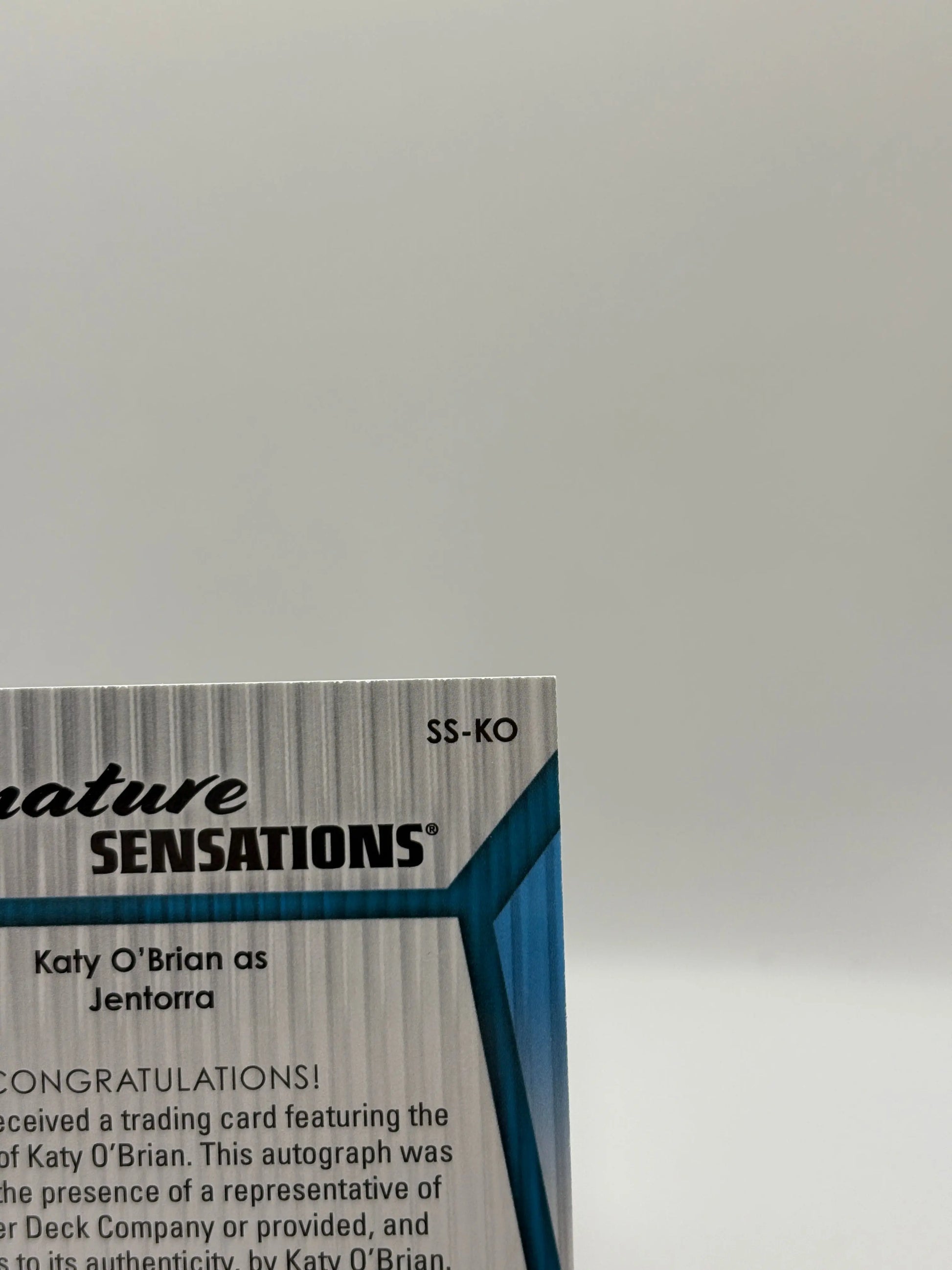 2024 Marvel Studios Series 2 Signature Sensations Katy O'Brian as Jentorra Auto FRENLY BRICKS - Open 7 Days