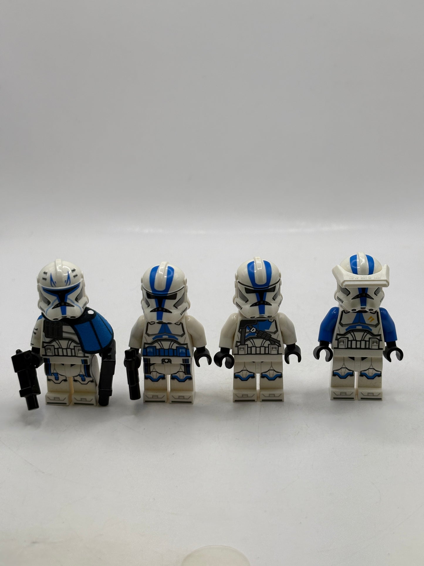 Lego Star Wars 501st Phase 2 Minifigure Lot + Captain Rex Minifogure