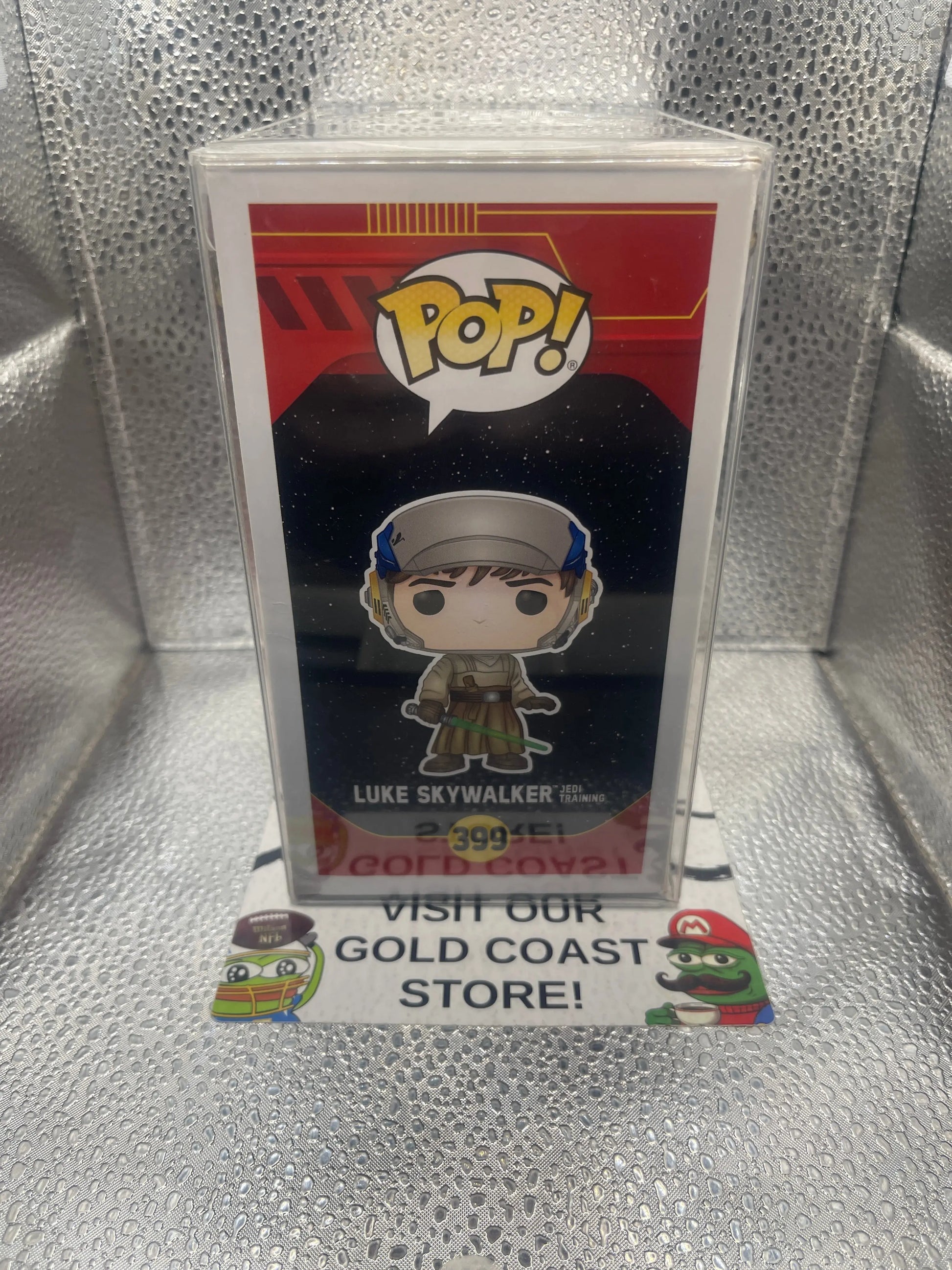 Funko Pop! Vinyl: Star Wars - Luke Skywalker Jedi Training #399 2020 Convention FRENLY BRICKS - Open 7 Days