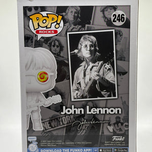 Funko POP! Rocks John Lennon #246 John Lennon Special Edition FRENLY BRICKS - Open 7 Days