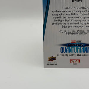 2024 Marvel Studios Series 2 Signature Sensations Katy O'Brian as Jentorra Auto FRENLY BRICKS - Open 7 Days