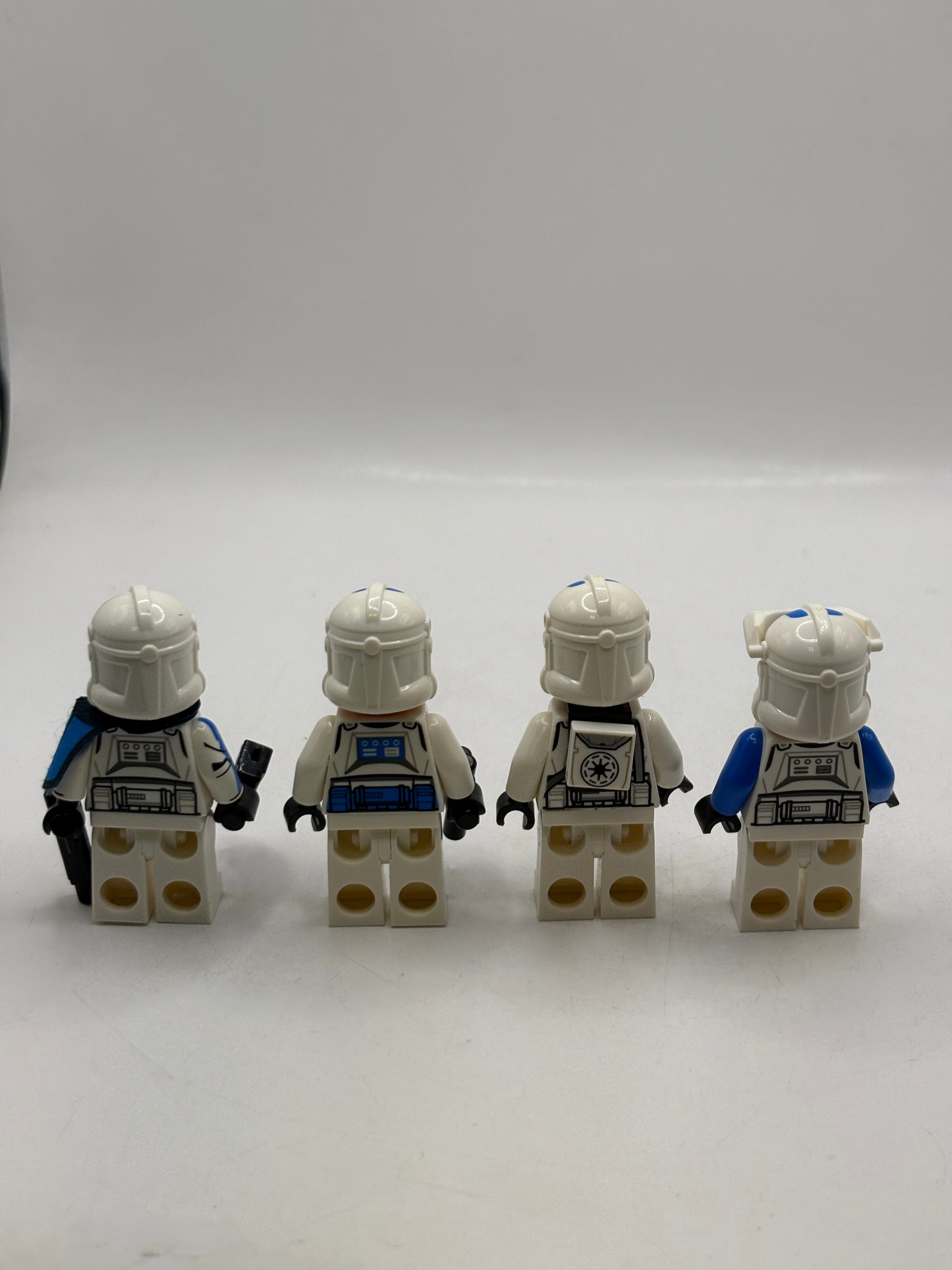 LEGO Star Wars 501st Phase 2 Minifigure Lot + Captain Rex Minifigure, photo 3 image 3