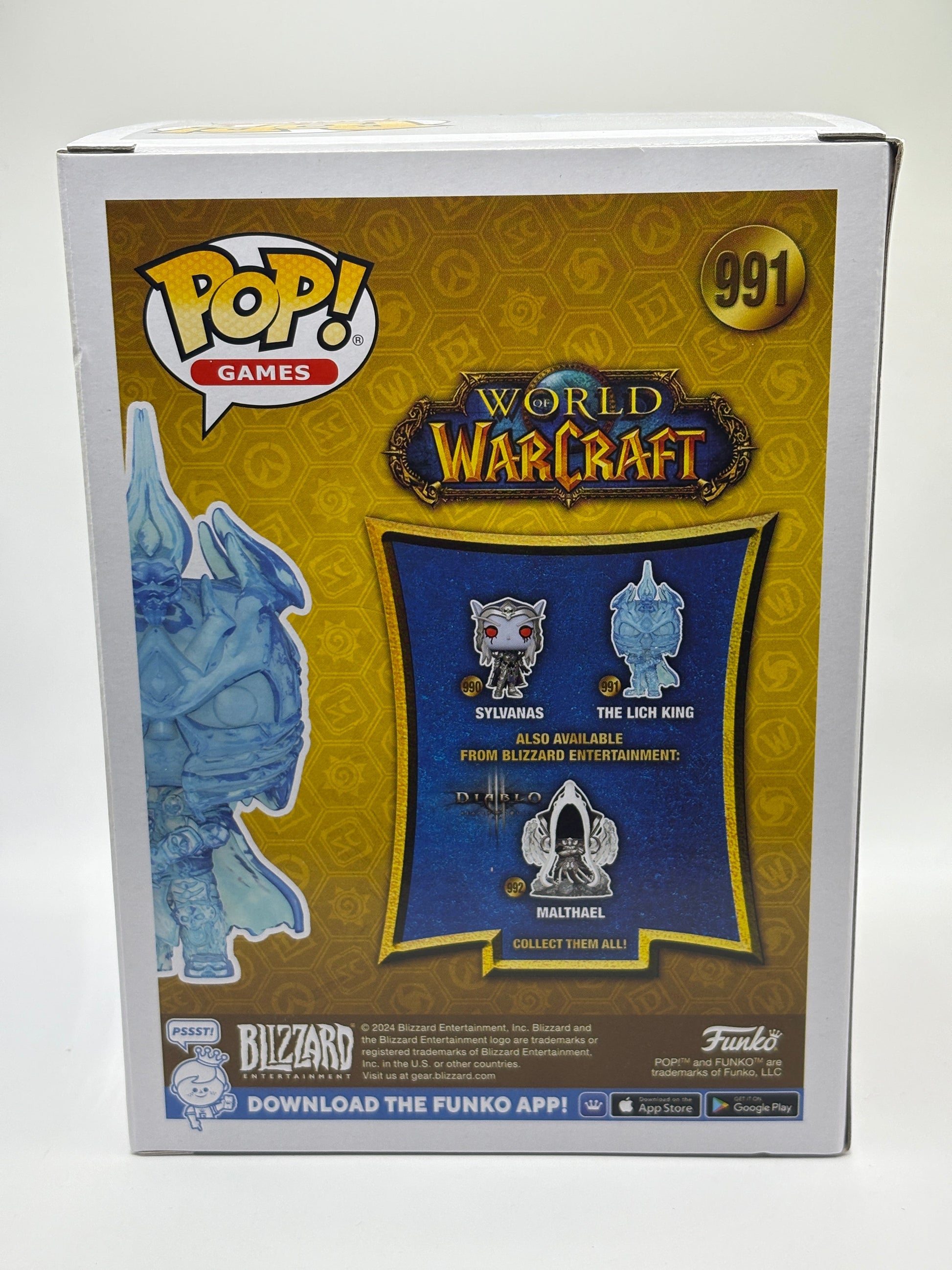 Funko POP! Games World of Warcraft #991 The Lich King Vinyl Figure FRENLY BRICKS - Open 7 Days
