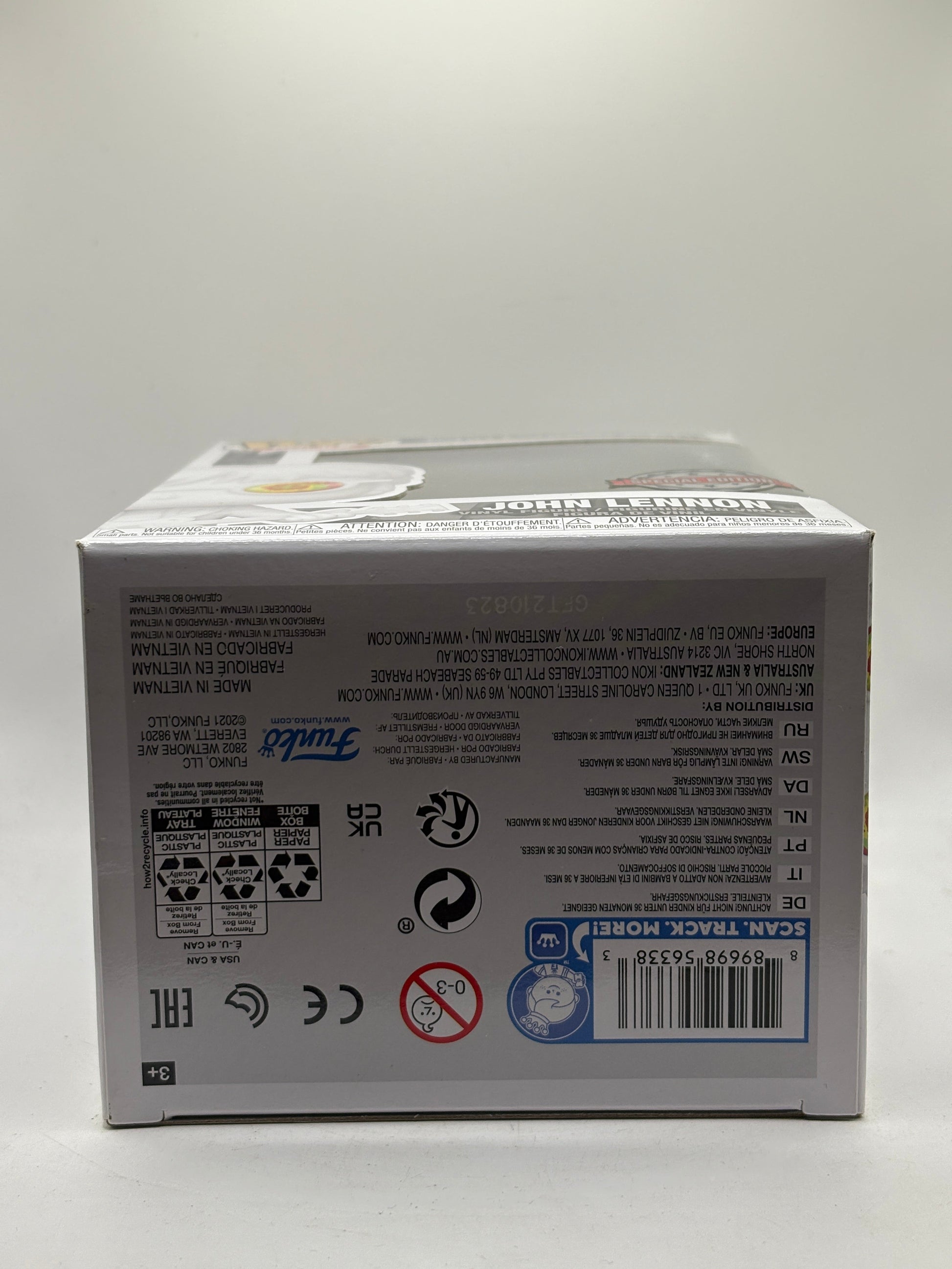 Funko POP! Rocks John Lennon #246 John Lennon Special Edition FRENLY BRICKS - Open 7 Days