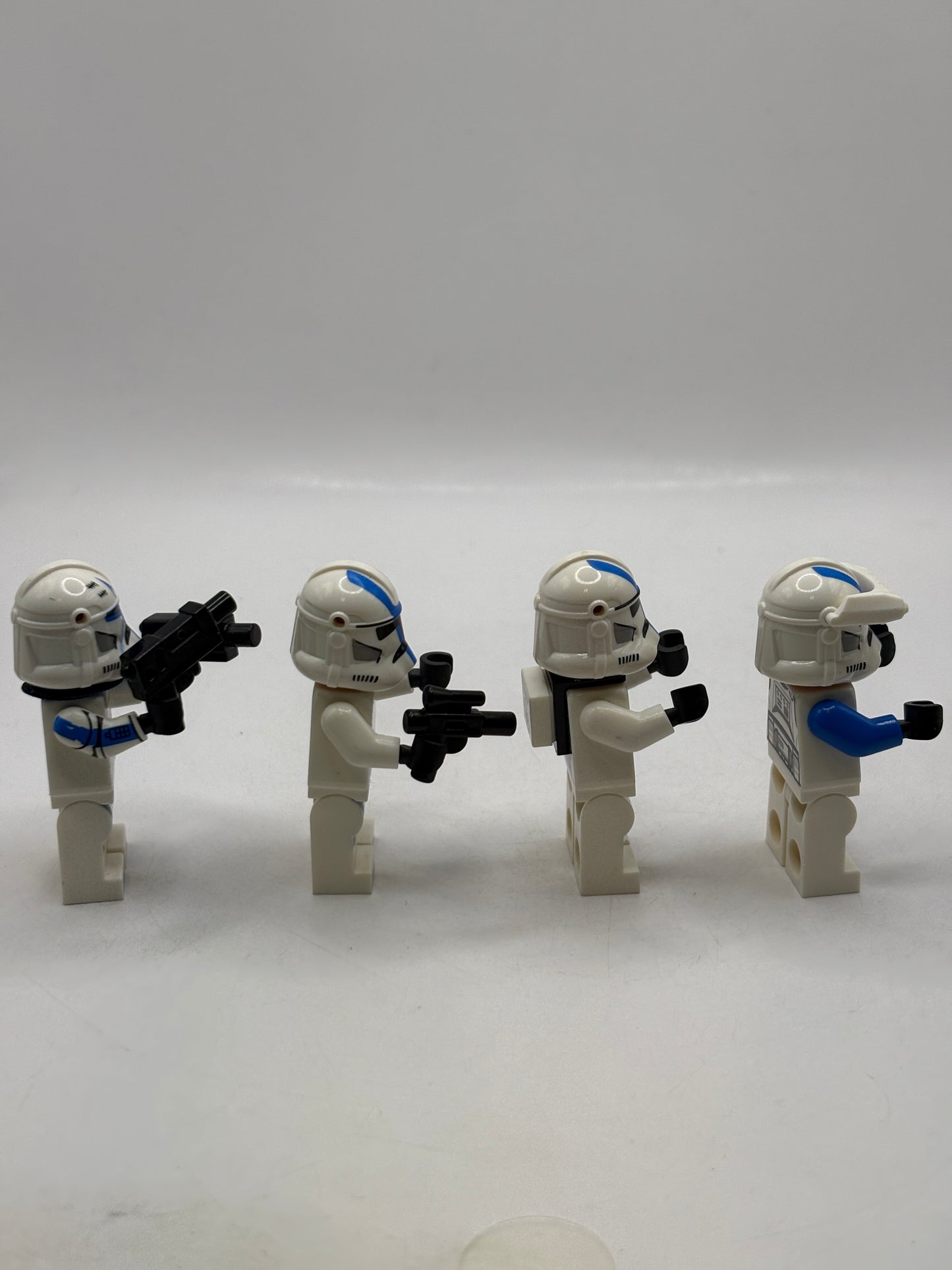 Lego Star Wars 501st Phase 2 Minifigure Lot + Captain Rex Minifogure