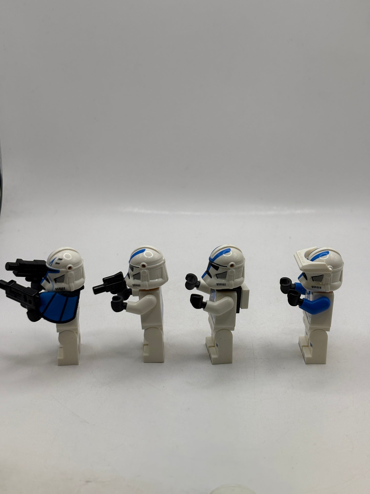 Lego Star Wars 501st Phase 2 Minifigure Lot + Captain Rex Minifogure